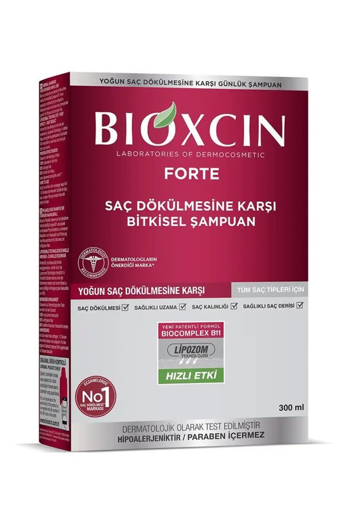 Bioxcin Forte 300 ml Saç Dökülmesine Karşı ŞampuanBioxcin Forte 300 ml Saç Dökülmesine Karşı ŞampuanBioxcin