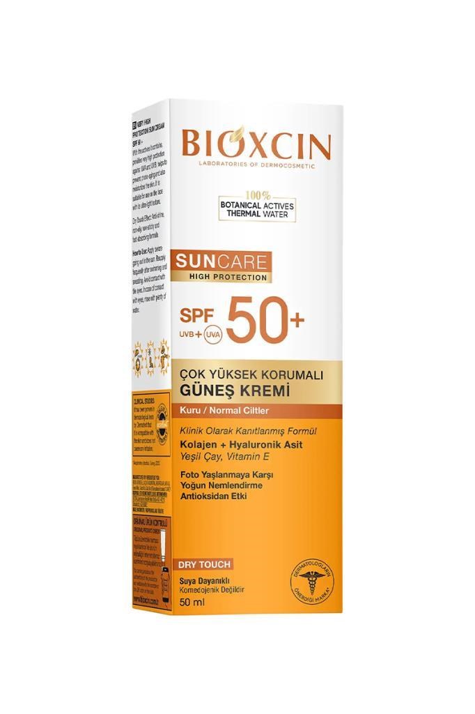Bioxcin Güneş Kremi Kuru & Normal Ciltler İçin SPF50 50 mlBioxcin