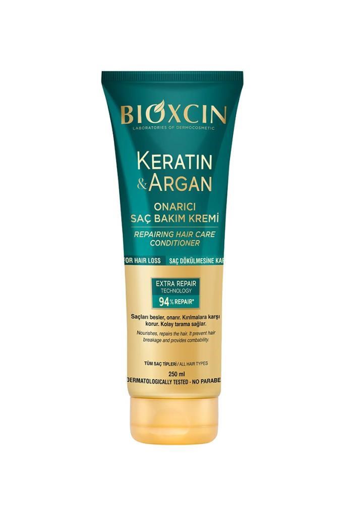 Bioxcin Keratin & Argan Onarıcı Bakım Kremi 250 mlBioxcin Saç Bakım Kremi Onarıcı Keratin & Argan 250 mlBioxcin