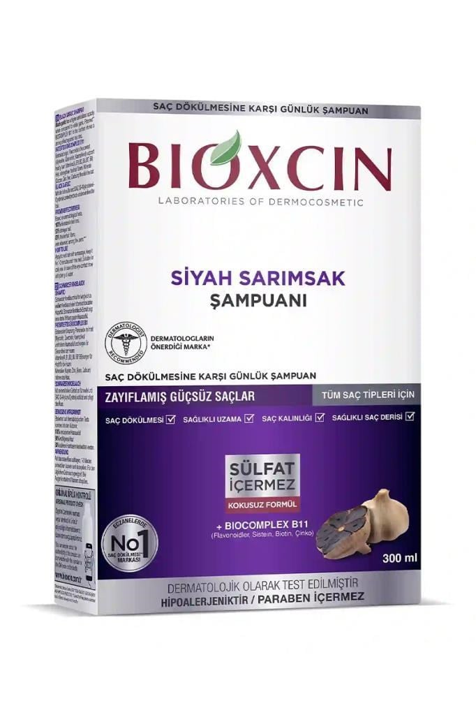 Bioxcin Siyah Sarımsak Şampuanı 300 mlBioxcin