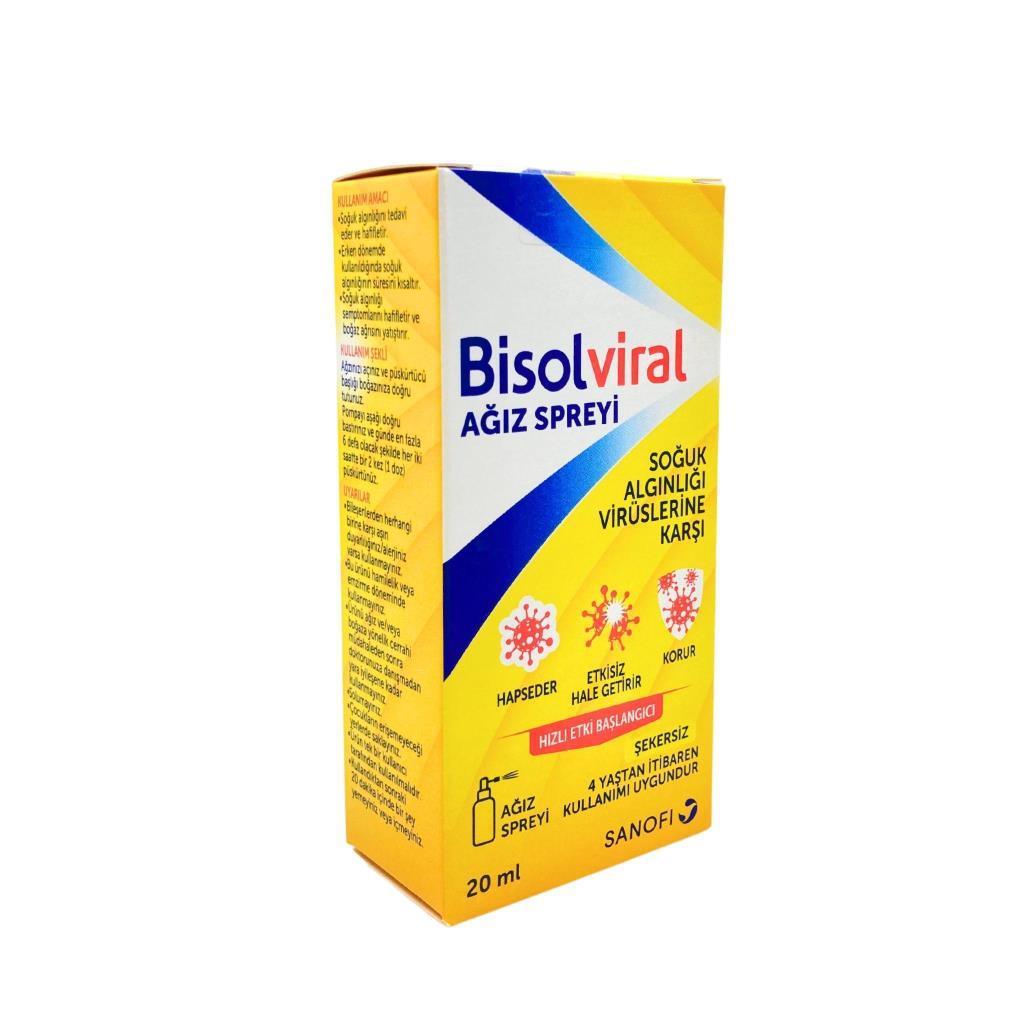 Bisolviral Ağız Spreyi 20 mlBisolviral Ağız Spreyi 20 mlDiğer
