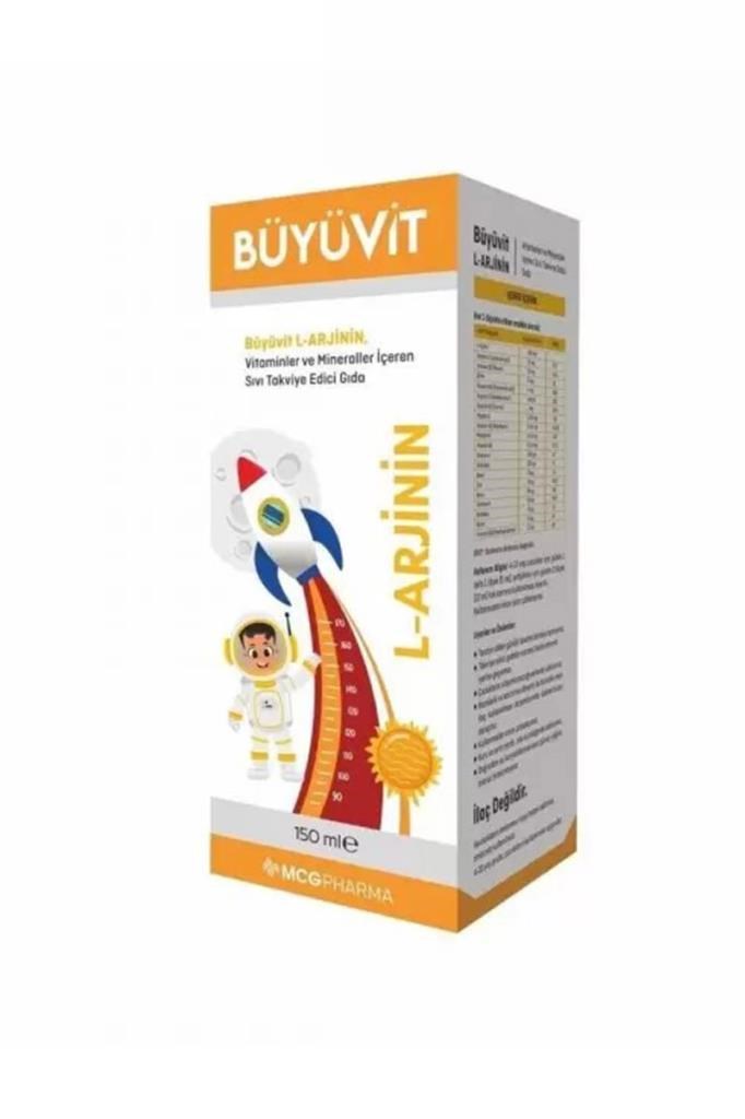 Büyüvit L-Arjinin Şurup 150 ml Takviye | Fiyat ve YorumlarBüyüvit L-Arjinin Şurup 150 mlBüyüvit