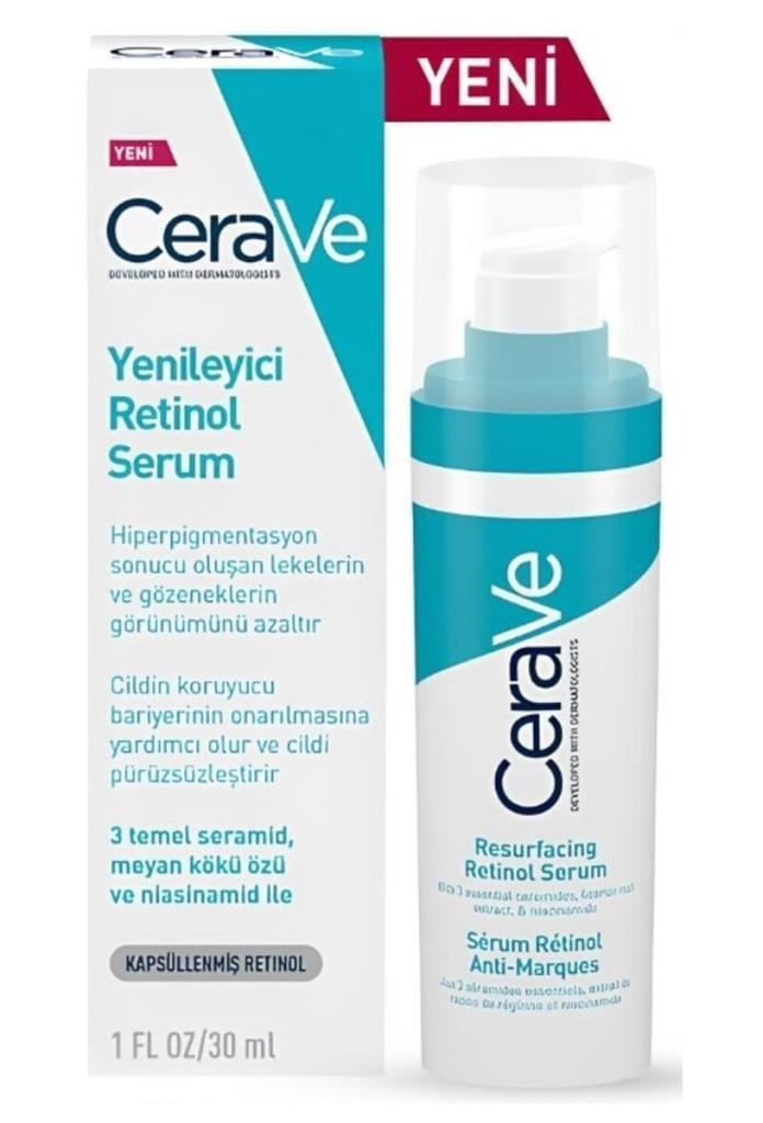 Cerave Yağlı ve Düzensiz Ciltler İçin Yenileyici Retinol Serum 30 mlCerave Yağlı ve Düzensiz Ciltler İçin Yenileyici Retinol Serum 30 mlCerave