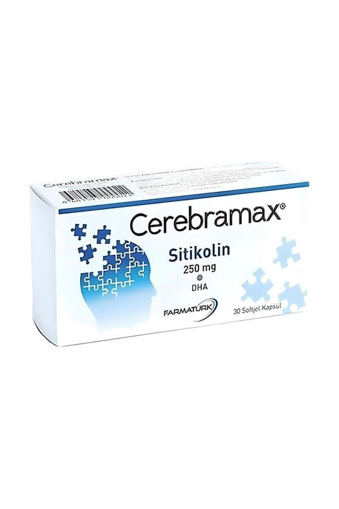 Cerebramax Sitikolin Balık Yağı 30 KapsülCerebramax Sitikolin Balık Yağı 30 KapsülCerebramax