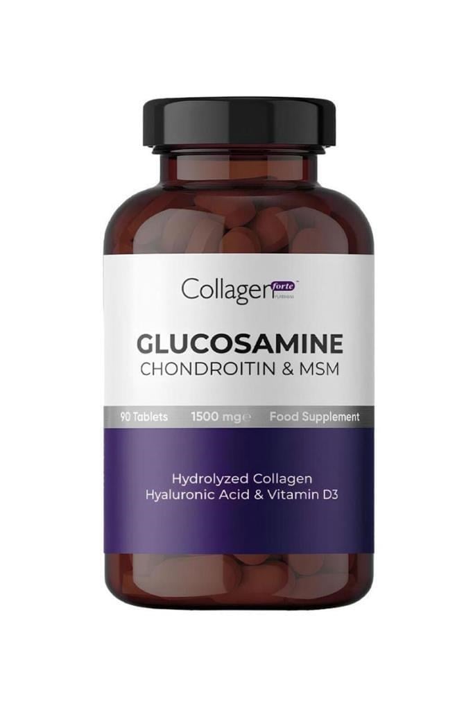 Collagen Forte Platinum 1500 mg 90 Tablet Collagen Forte Platinum Glucosamine Chondroitin MSM 90 TabletCollagen Forte