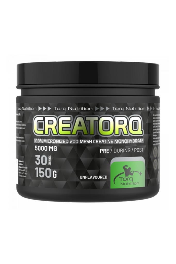 Creatorq %100 Micronized Creatine 150 Gr Creatorq %100 Micronized Creatine Monohydrate 150 G Aromasız 150 Gr - 30 ServisTorq Nutrition