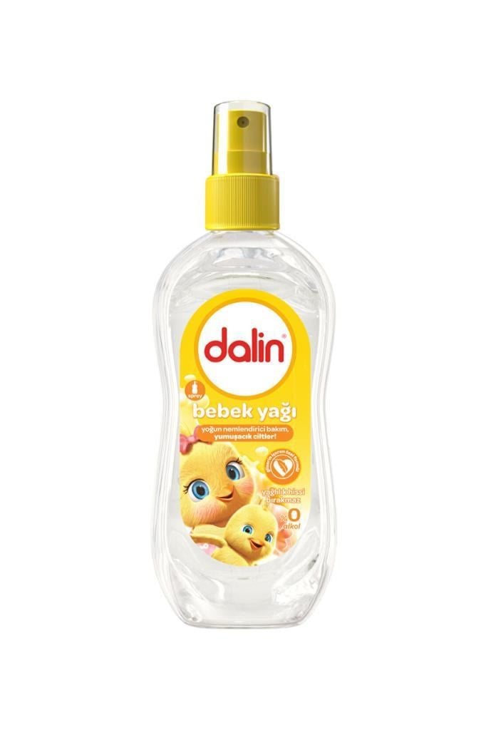 Dalin Bebek Yağı Sprey 200 ml Fiyatı ve YorumlarıDalin Bebek Yağı Sprey 200 mlDalin