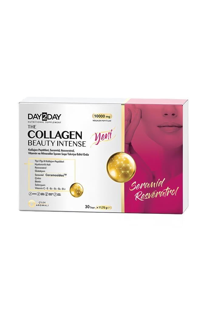 Day2Day The Collagen Beauty Intense 30 SaşeDay2Day The Collagen Beauty Intense Çilek Aromalı 30 SaşeDay 2 Day