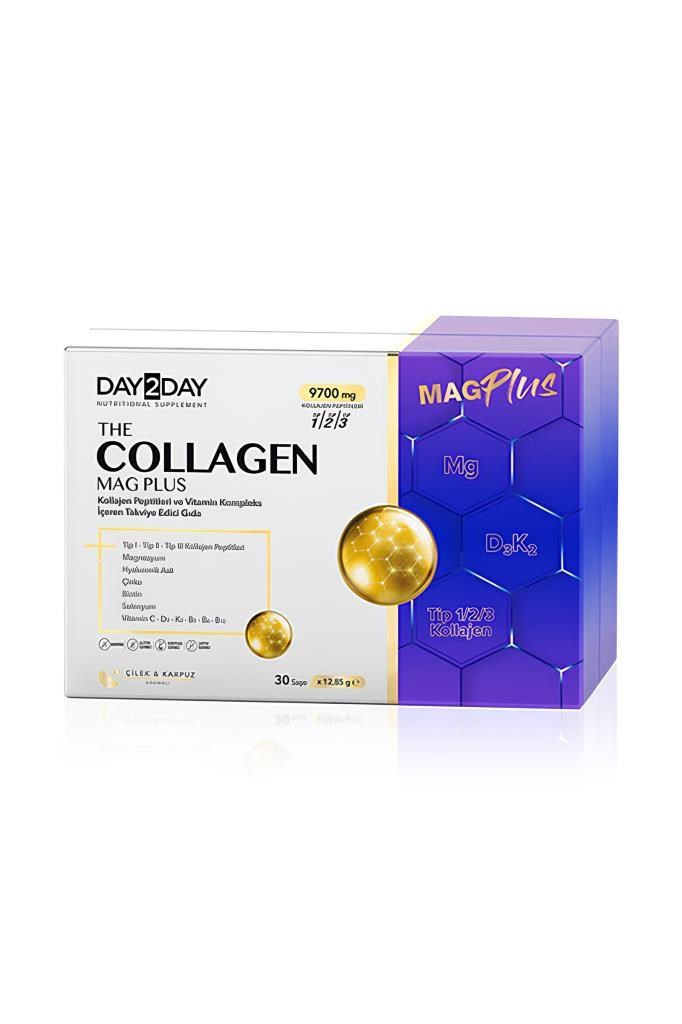 Day2Day The Collagen Mag Plus 30 Saşe Takviye Day2Day The Collagen Mag Plus 30 SaşeDay 2 Day