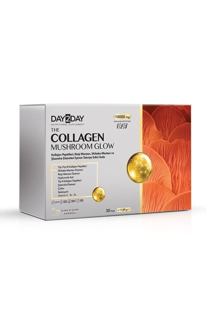 Day2Day The Collahegen Mushroom Glow 30 SaşeDay2Day The Collahegen Mushroom Glow 30 SaşeDay 2 Day