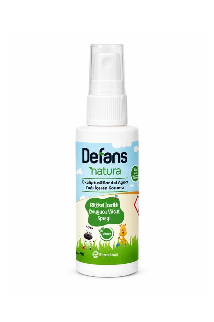 Defans Natura Bitkisel İçerikli Koruyucu Vücut Sprey 50mlDefans