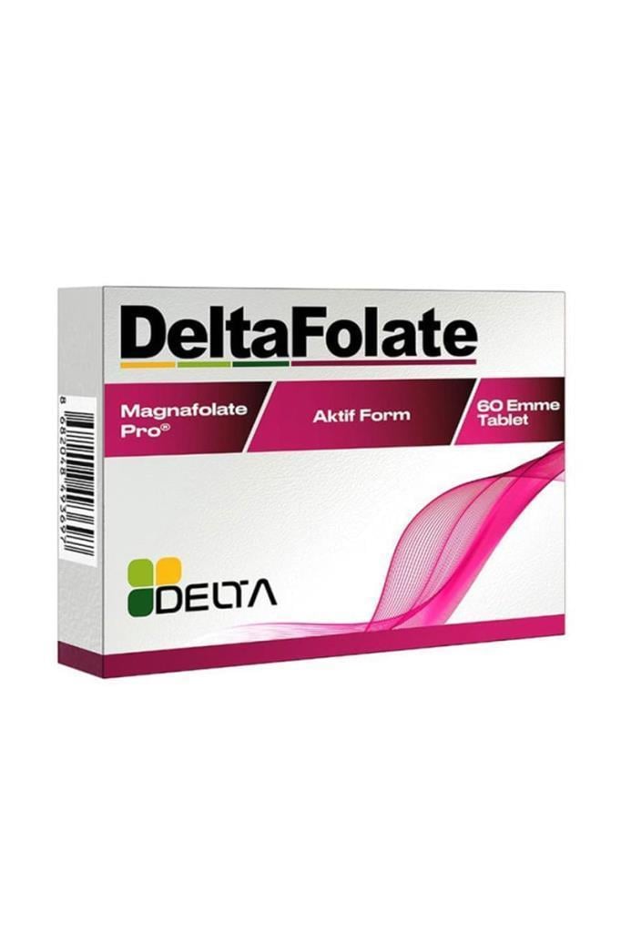 Delta Folate Magnafolate  Tableti 60 AdetDelta Folate Magnafolate Pro 60 TabletDelta