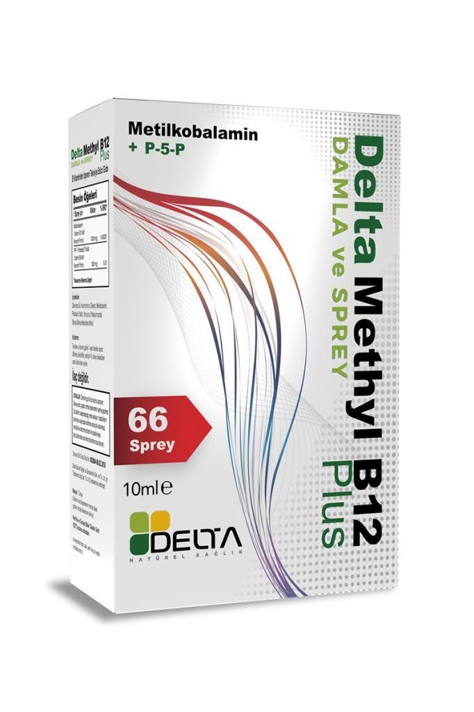 Delta Methly B12 Plus Sprey 10 ml Takviye Delta Methly B12 Plus Sprey 10 mlDelta