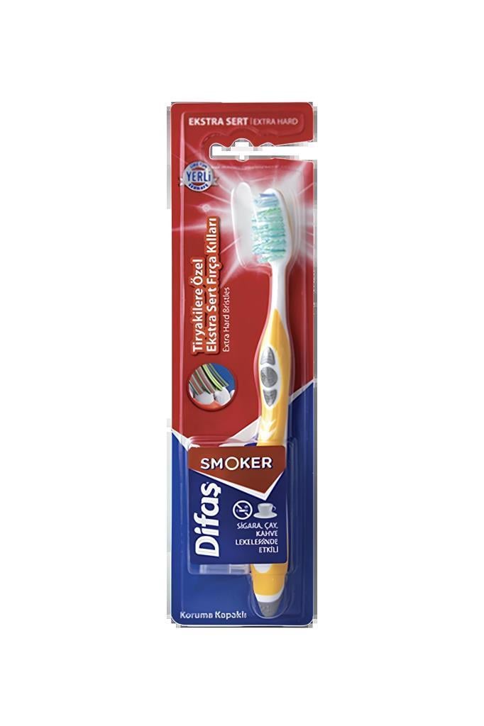 Difas 5 System Smoker Diş Fırçası Orta 1 AdetDifaş 5 System Smoker Diş FırçasıDifaş