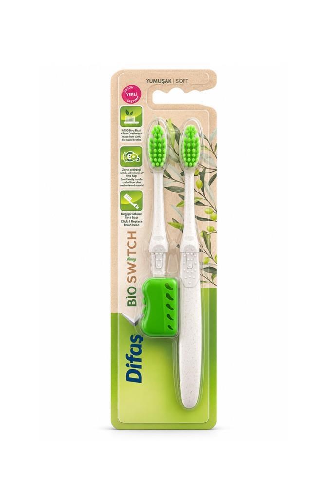 Difaş Bio Switch 2li Diş Fırçası - SoftDifaş