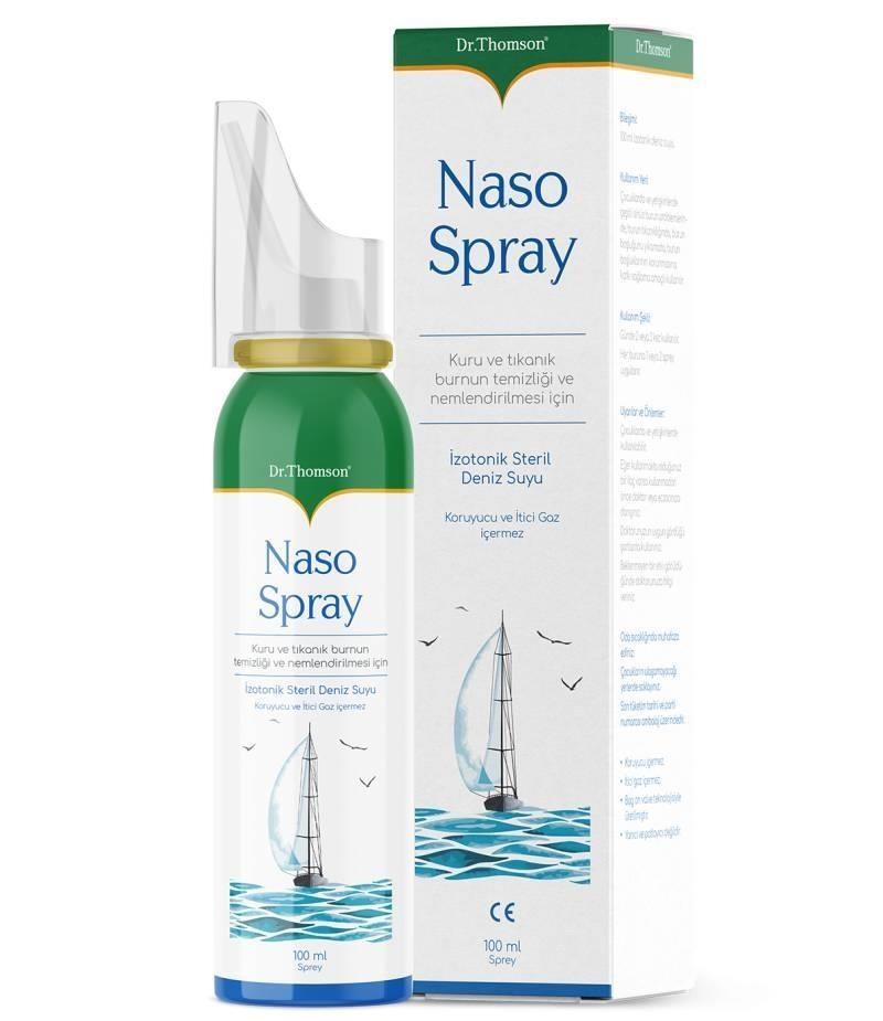 Dr. Thomson Naso Spray İzotenik Steril Deniz Suyu 100 mlDr Thomson Naso Spray İzotenik Steril Deniz Suyu 100 MLDR THOMSON