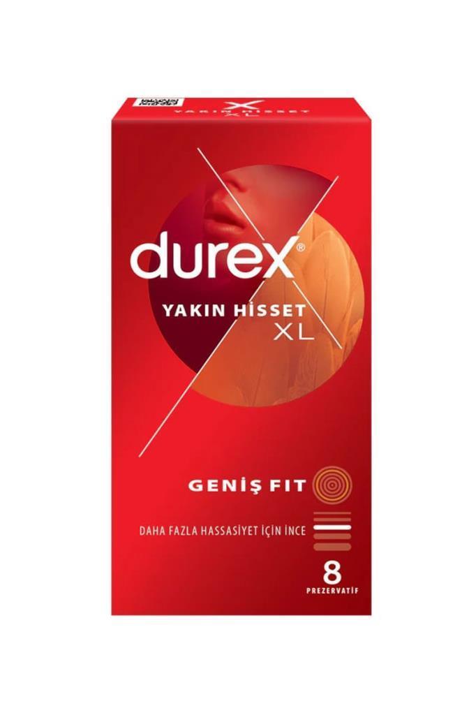Durex Yakın Hisset XL İnce 8’li PrezervatifDurex Yakın Hisset Xl 8li PrezervatifDurex