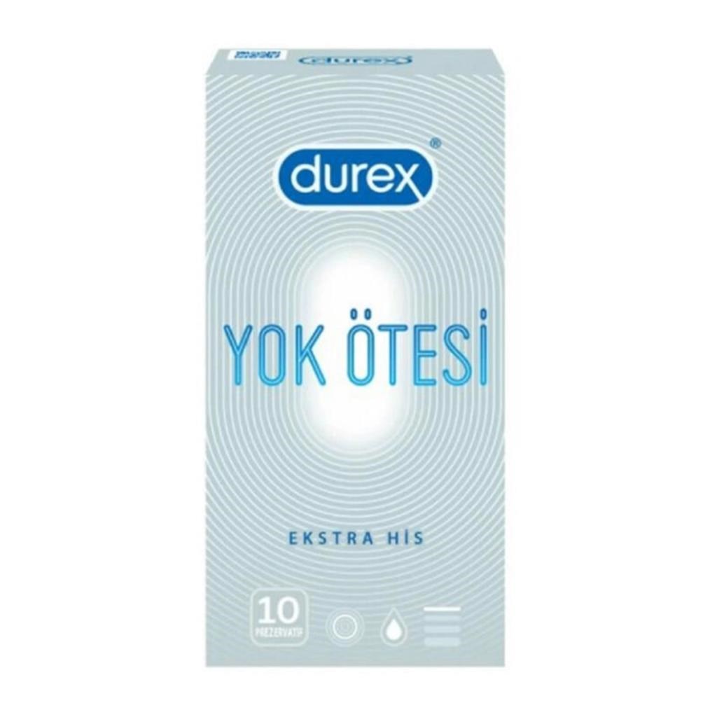 Durex Yok Ötesi Ekstra His 10'lu PrezervatifDurex Yok Ötesi Standart  Fit  Ekstra His Prezervatif 10luDurex