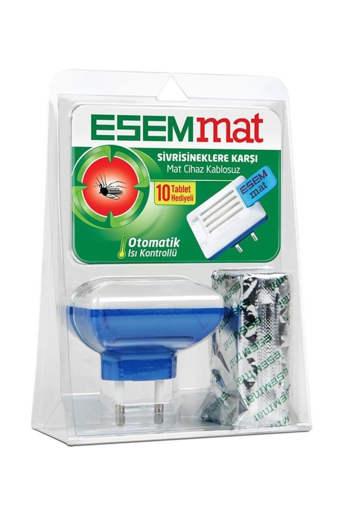 EsemMat Kablosuz Isı Kontrollü Cihaz 10 TabletEsemmat Kablosuz Otomatik Isı Kontrollü Cihaz + 10 Yedek TabletEsemmat