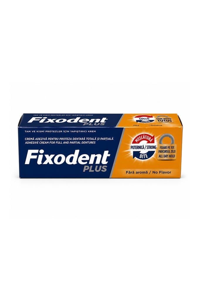 Fixodent Plus Tat İçermez Protez Yapıştırıcı 40 grFixodent Plus Diş Protez Yapıştırıcı Tat İçermez Krem 40 grFixodent