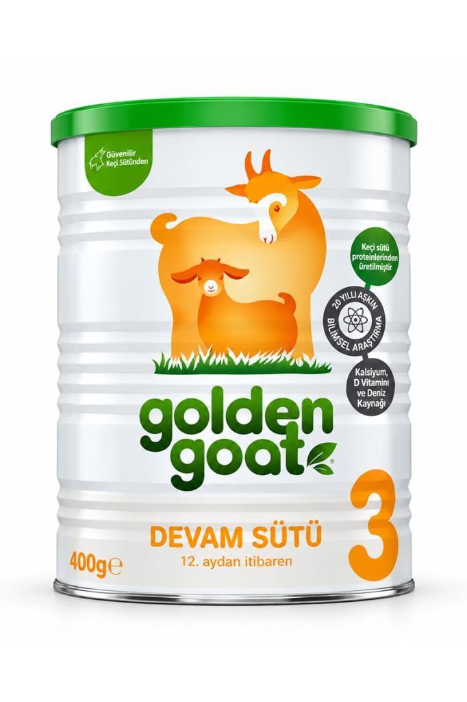 Golden Goat 3 Keçi Sütlü Devam Sütü 400 grGolden Goat