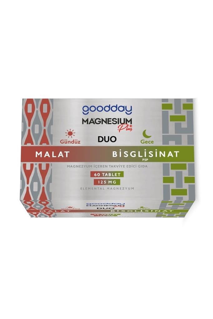 Goodday Magnesium Plus Duo 60 Tablet | Kas DesteğiGoodday Magnesium Plus Duo 60 TabletGoodday