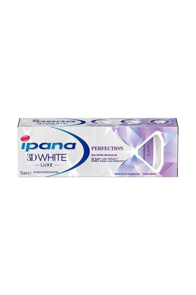 İpana 3D White Luxe Perfection Gelişmiş Beyazlık Florürlü Diş Macunu 75 mlİpana 3D White Luxe Perfection Gelişmiş Beyazlık Florürlü Diş Macunu 75 mlİpana