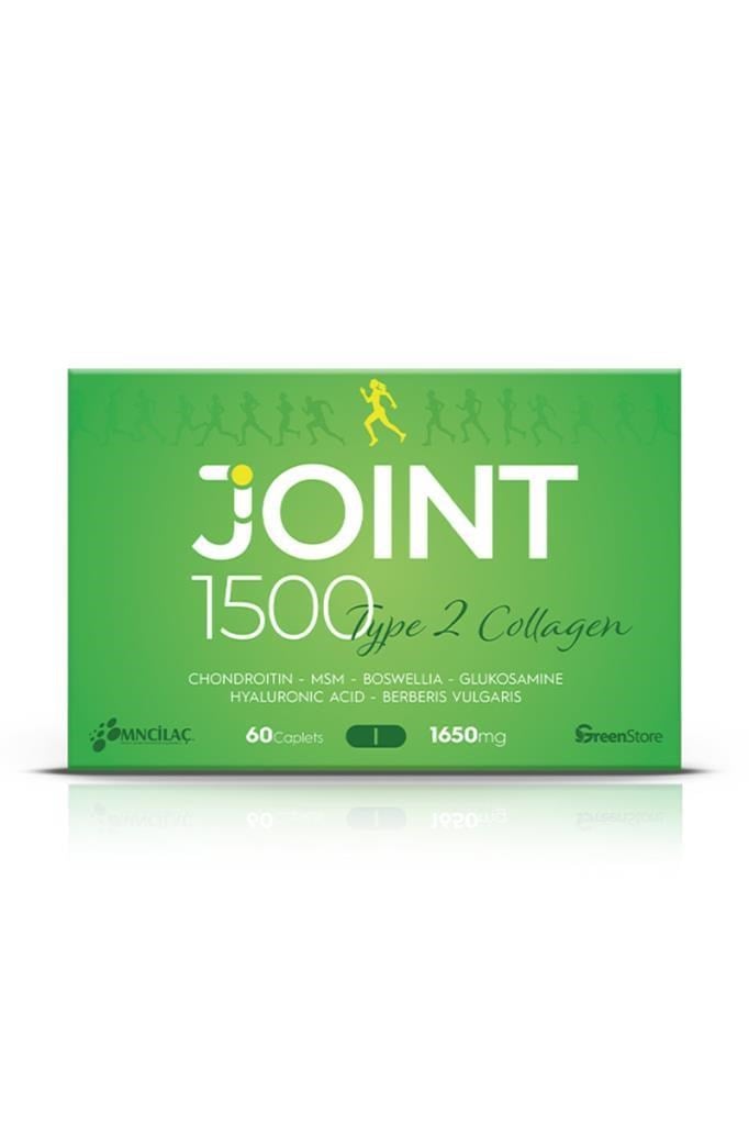 Joint 1500 Glukozamin MSM TIP2 Collagen 🦵Joint 1500 Glukozamin Chondrotine MSM TIP2 Collagen 60 KapsülJoınt