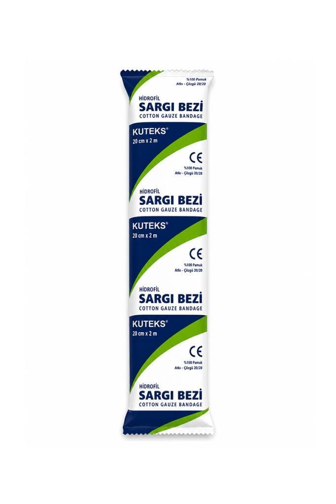 Kuteks Hidrofil Sargı Bezi 20 cm x 2 m  Kuteks Hidrofil Sargı Bezi 20 cm x 2 MetreKuteks