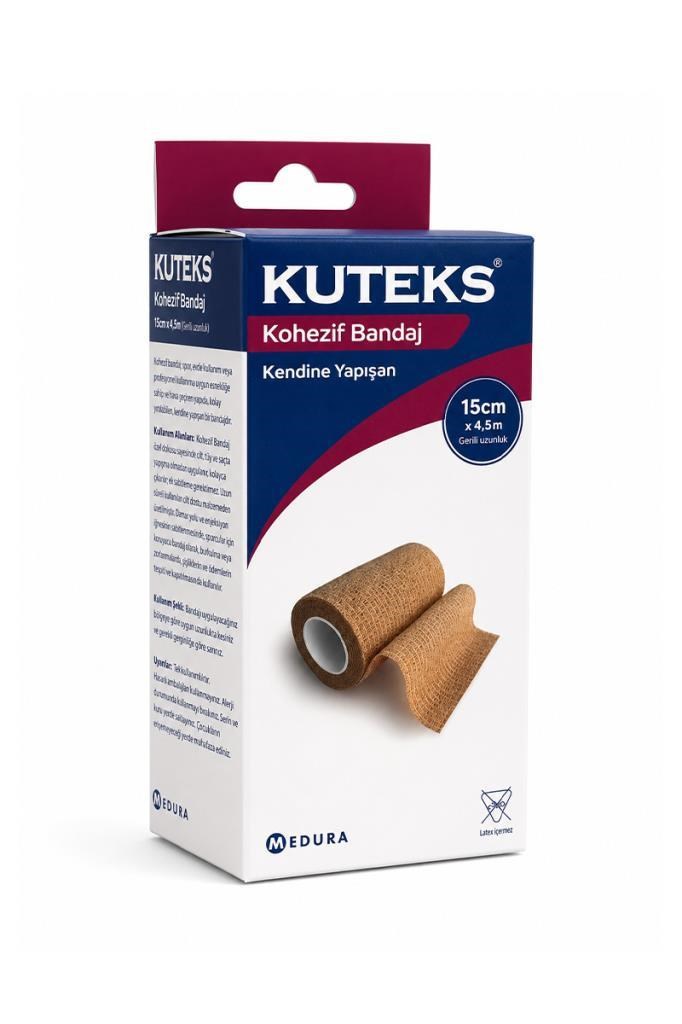 Kuteks Kohezif Bandaj 15Cm X 4.5MKuteks