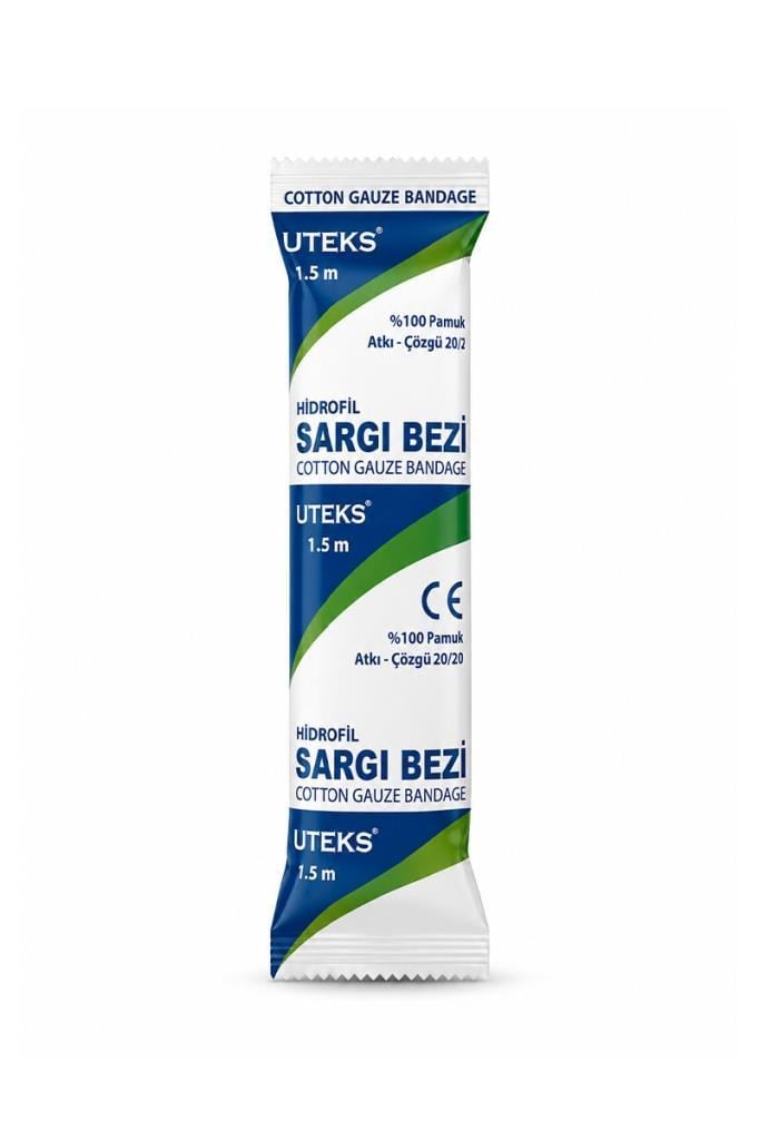 Kuteks Sargı Bezi 10 Cm X 1/5 MKuteks Sargı Bezi 10 cm x 1,5 mKuteks