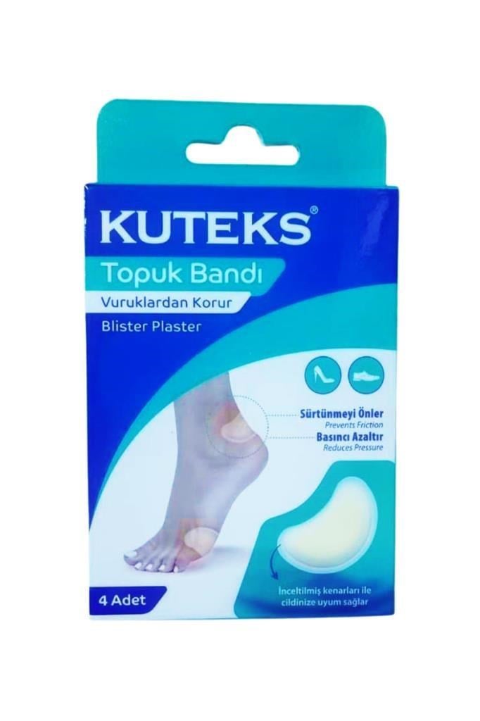 Kuteks Topuk Bandı 4'lü 2401 Nasır Koruyucu  Kuteks Topuk Bandı 4lüKuteks