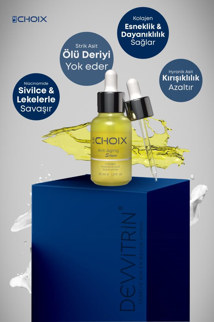 Le Choix Anti-Aging Serum 30 ml Cilt Serumu  Le Choix Anti Aging Serum 30 mlLe Choix