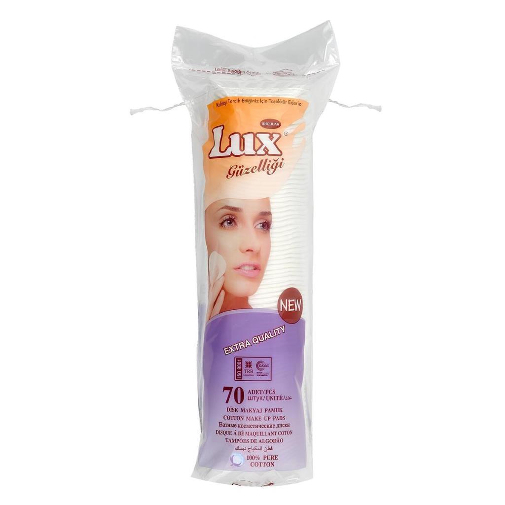 Lux Disk Makyaj Temizleme Pamuğu 70 Adet Lux Disk Makyaj Temizleme Pamuğu 70 AdetLUX