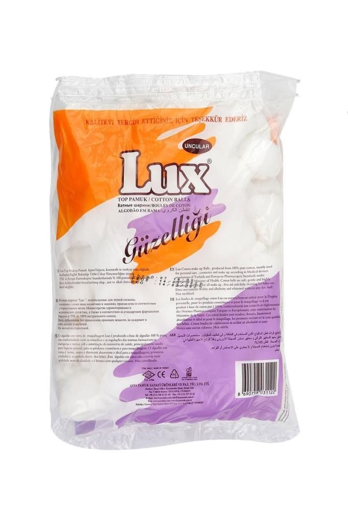 Lux Top Makyaj Pamuğu 100'lü Cilt Temizliği Lux Top Makyaj Pamuğu 100 lüLUX