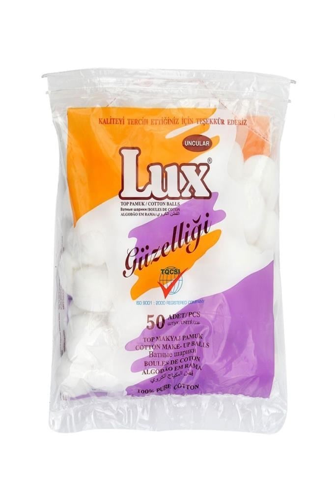 Lux Top Makyaj Pamuğu 50'li Cilt Temizliği  Lux Top Makyaj Pamuğu 50 liLUX
