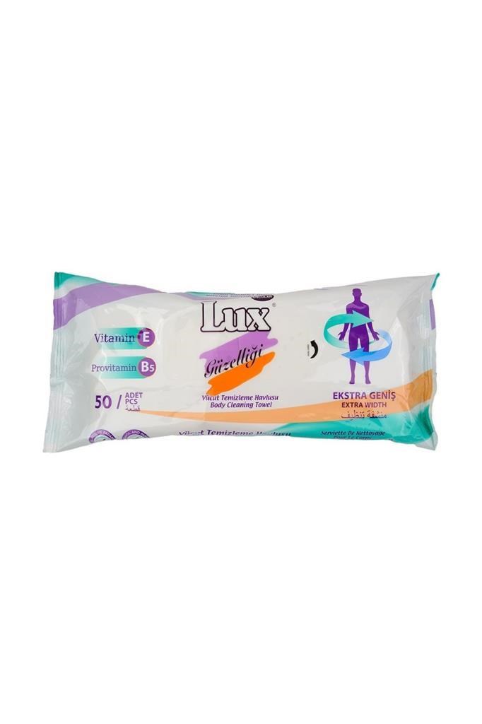 Lux Vücut Temizleme Havlusu 50 Adet Lux Vücut Temizleme Havlusu 50 AdetLUX