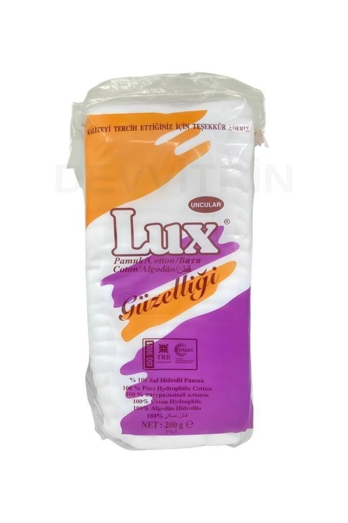 Lux Zigzag Pamuk 200 Gr Hijyenik Kullanım  Lux Zigzag  Pamuk 200 grLUX