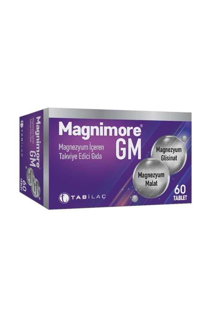 Magnimore GM Magnezyum 60 Tablet Fiyatı ve YorumlarıMagnimore GM Magnezyum 60 TabletMagnimore