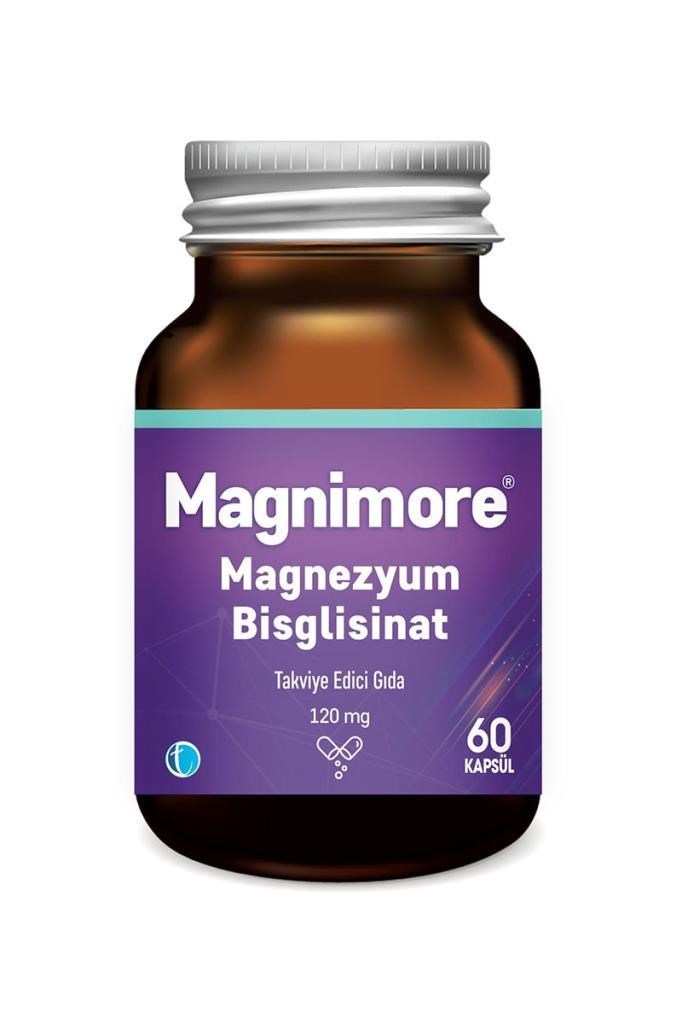 Magnimore Magnezyum Bisglisinat 60 KapsülMagnimore Magnezyum Bisglisinat 60 KapsülMagnimore