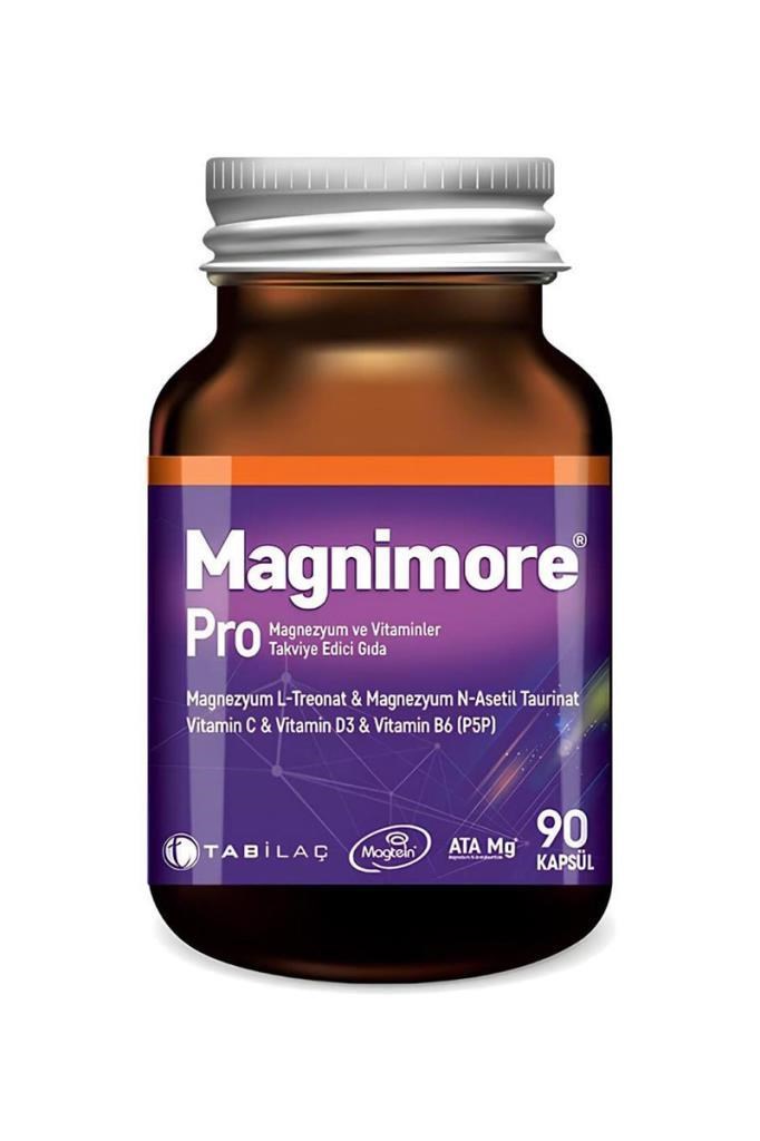 Magnimore Pro 90 Kapsül Magnezyum Takviyesi  Magnimore Pro 90 KapsülMagnimore