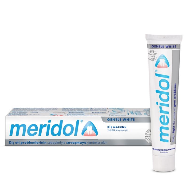 Meridol Gentle White Florürlü Diş Macunu 75 mlMeridol Gentle White Beyazlatıcı Diş Macunu 75 mlMeridol