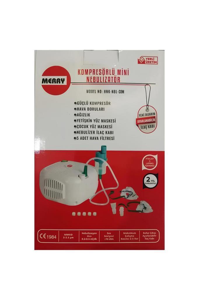 Merry Kompresörlü Nebulizatör Hnk-Nbl-ComMerry Kompresörlü Nebulizatör Hnk-Nbl-ComMerry