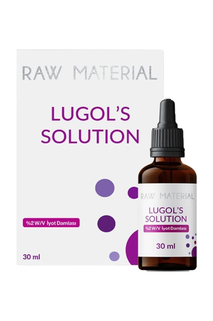 More Than Raw Material Lugols Solution İyot %5 Damla 20 mlMore Than Raw Material Lugols Solution İyot %5 Damla 20 mlRaw Material