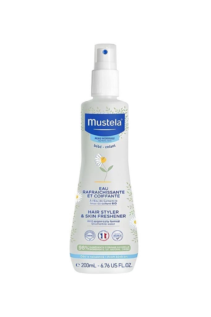 Mustela Saç Şekillendirici ve Ferahlatıcı Vücut Spreyi 200 mlMustela Saç Şekillendirici ve Ferahlatıcı Vücut Spreyi 200 mlMustela