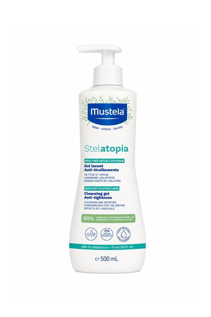 Mustela Stelatopia Şampuan 500 ml Temizleyici Jel    Mustela Stelatopia Cleansing Gel Şampuan 500 mlMustela