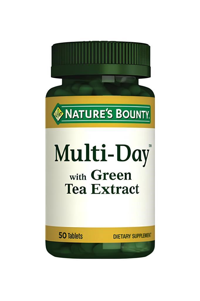 Natures Bounty Multi-Day with Green Tea 50 TabletNatures Bounty Multi-Day with Green Tea 50 TabletNatures Bounty