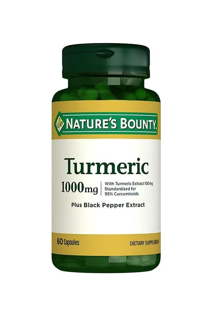 Natures Bounty Turmeric 1000 mg Plus Black Pepper 60 KapsülNatures Bounty Turmeric 1000 mg Plus Black Pepper 60 KapsülNatures Bounty