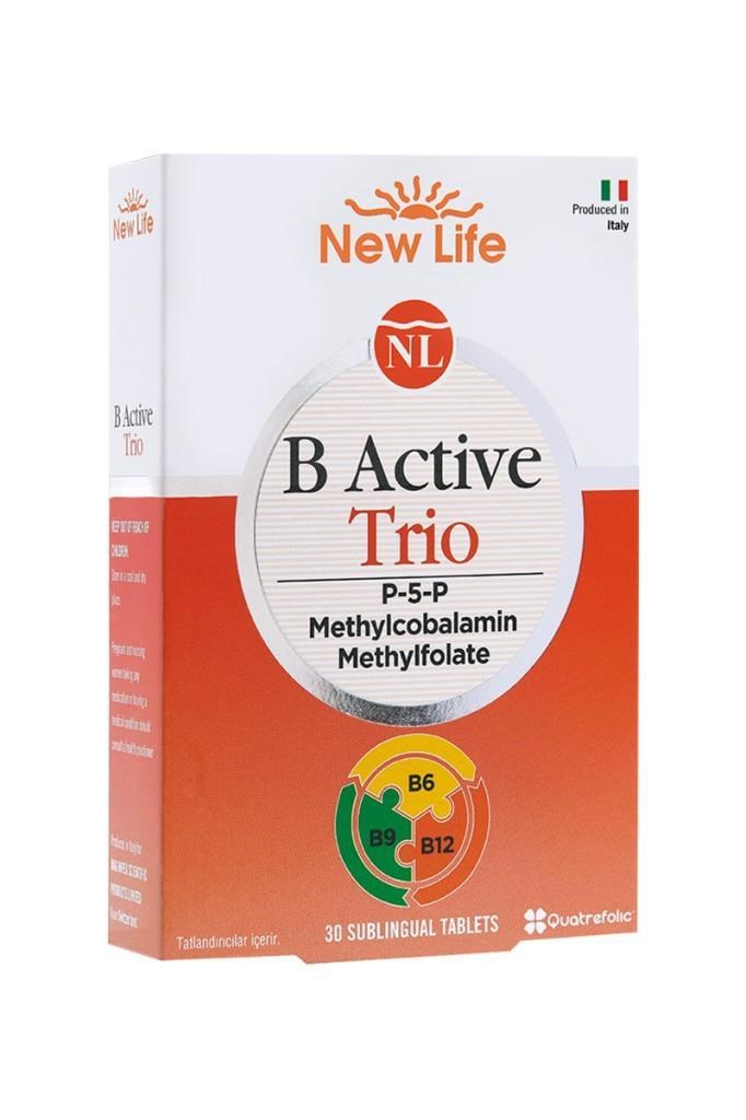 New Life B Active Trio 30 Kapsül | Vitamin DeposuNew Life B Active Trio 30 TabletNew Life