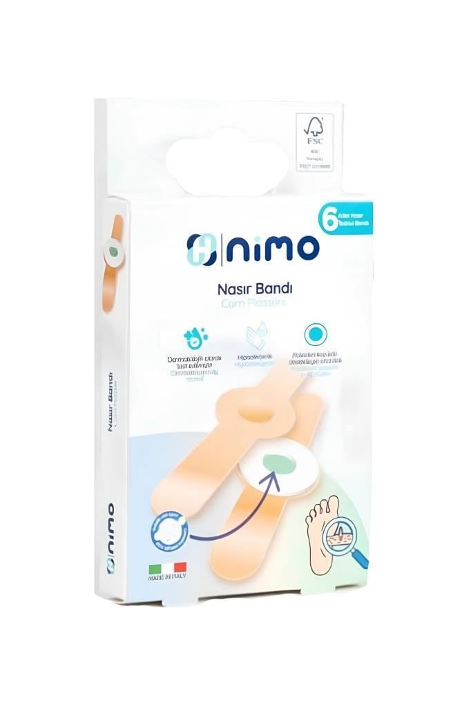 Nimo Nasır Bandı 6lı Fiyatları | Konforlu AdımlarNimo Nasır Bandı 6lıNimo